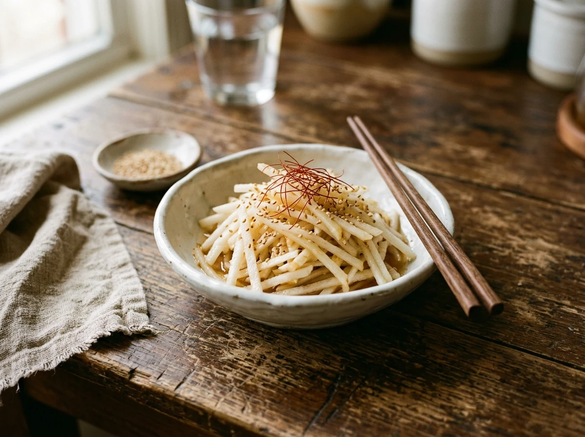 오이 미나리 무침
